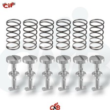 KIT 6 RITEGNI CON MOLLE FISSAGGIO FIANCHETTI LATERALI PIAGGIO SI BRAVO SUPERBRAV