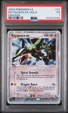 2003 POKEMON EX DRAGON #97 RAYQUAZA EX-HOLO PSA 1 on eBay