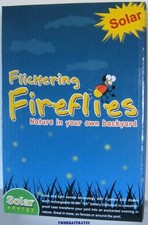 Flickering Fireflies Lights Solar Powered 7 Magic Fireflies Bulb String