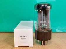 Single Mullard GZ34 5AR4 f32 4-notch OO 1963 ...