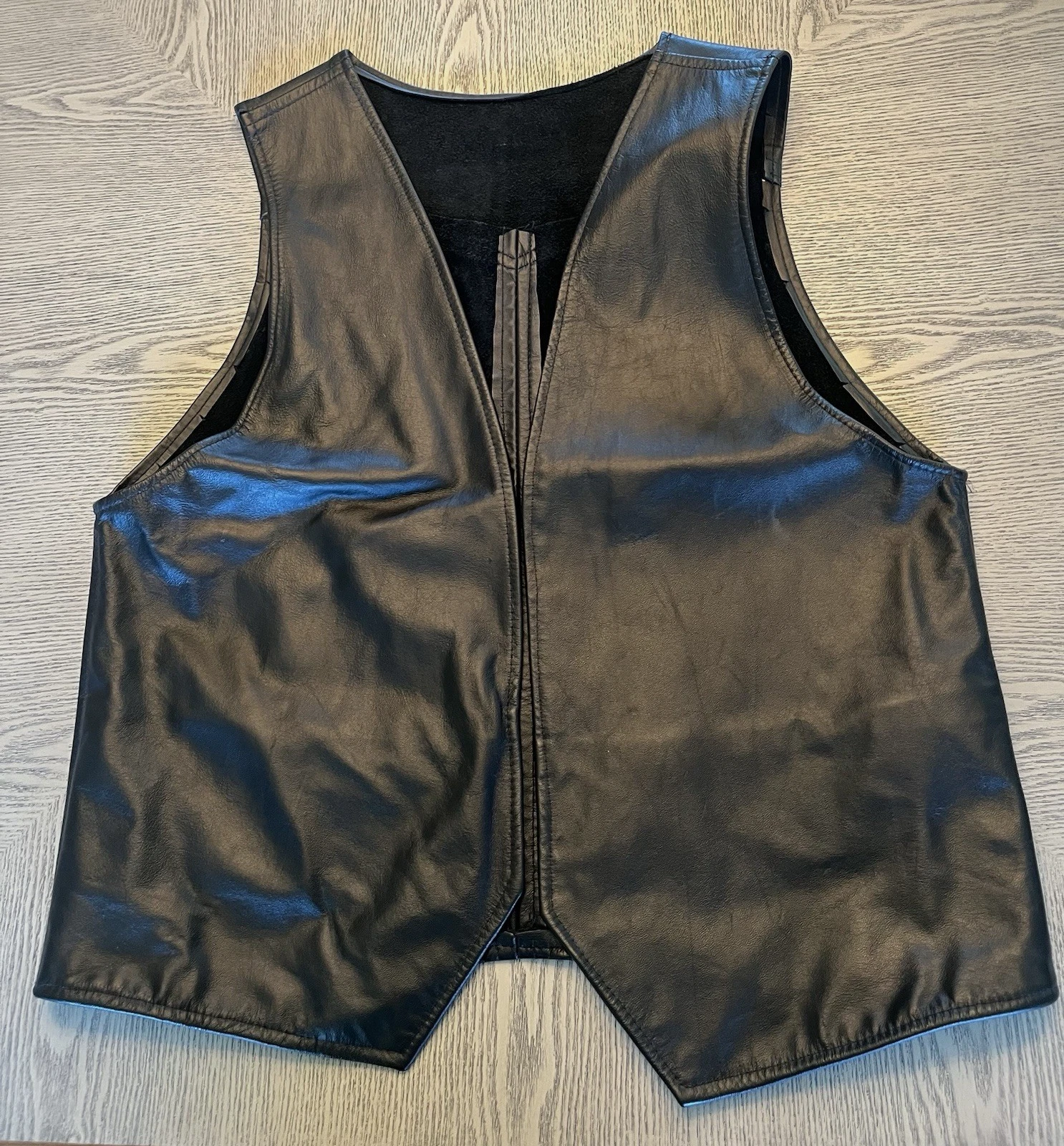 Filson ? Wool Lined Leather Work Vest Sz. Large