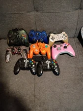 Retro Game Controller Lot Third Party GameCube, PlayStation, Xbox, More Untested