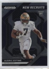 2024 Panini Prizm Draft Picks New Recruits Audric Estime #NR-AEE e9p
