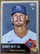 Topps Chrome Platinum Anniversary 2022 Bobby Witt Jr. Rookie #61 Royals MLB Base