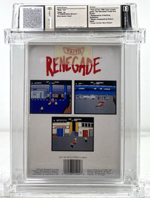 Renegade Target Set Nintendo NES New 1987 Factory Sealed WATA Graded TOP POP