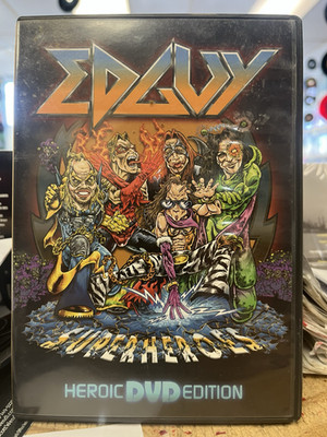 Edguy: Superheroes - Heroic Edition DVD 2005 Live Nuclear Blast USA NB1505-9