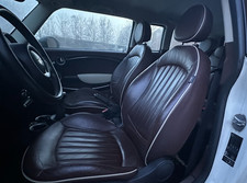 Mini Cooper Clubman R55 Ledersitze Sitzgarnitur Leder Hot Chocolate braun 2011