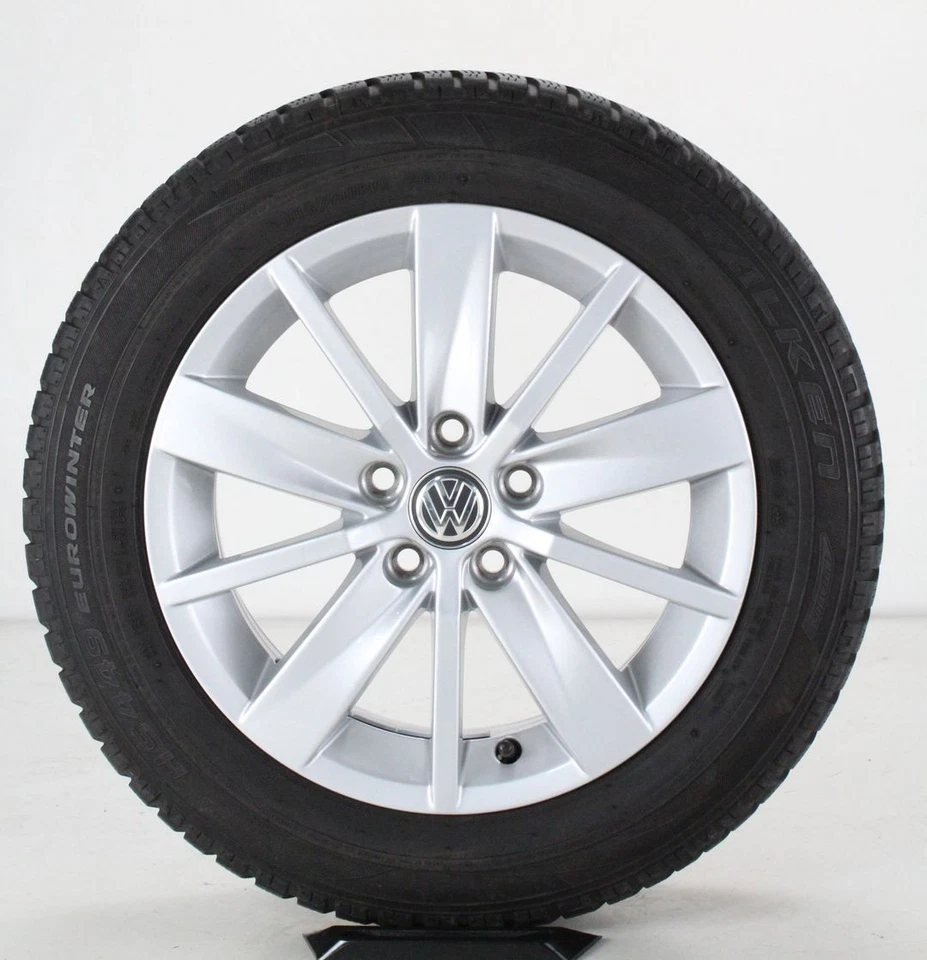 VW Polo 6R 6C Winterräder Falken 15 Zoll Felgen Tosa Alufelgen 6C0601025 - Bild 2 von 4