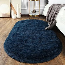 Fluffy Rugs for Bedroom, Shag Cute Area Rug for Girls/Boys and Kids Baby Room