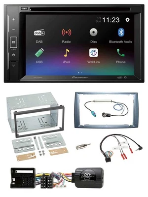 Pioneer Bluetooth Lenkrad USB 2DIN DAB DVD Autoradio für Peugeot 308 2007-2009 s - Bild 1 von 4