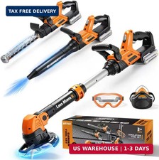 Kids Tool Set, 3-IN-1 Kids Weed Wacker, Kids Leaf Blower, Hedge Trimmer Toy To
