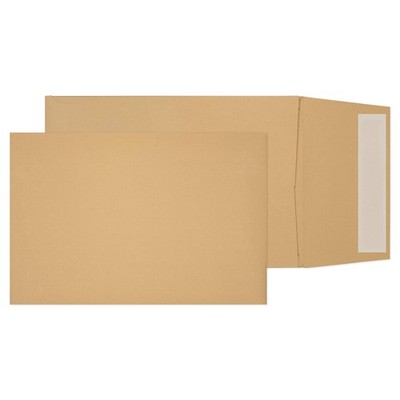 Purely Packaging 4810 FAltenVersandtasche Haftklebung Manila 254 x 178 mm 120...