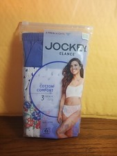 Jockey Elance French Cut 100 Cotton Underwear, Women's Size 8/XL, New