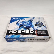 MSI Radeon HD 6450 2GB GDDR3 HDMI DVI GPU R6450-2GD3H/LP