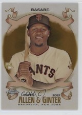2021 Topps Allen & Ginter Chrome Gold Refractor /50 Luis Basabe #238 14mg