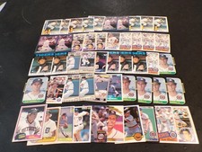 ALAN TRAMMELL - Huge 50-card lot! 1981 Topps-Fleer+! TIGERS! HOF!