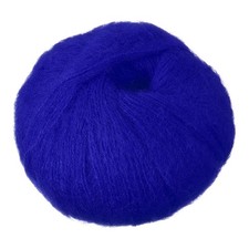 Mohair Yarn, Soft Yarn Mohair Fuzzy for Crocheting Knitting,Blue Purple