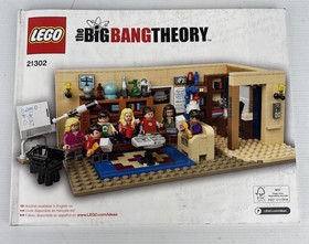 Lego 21302 Big Bang Theory Empty Box And Manual Only 