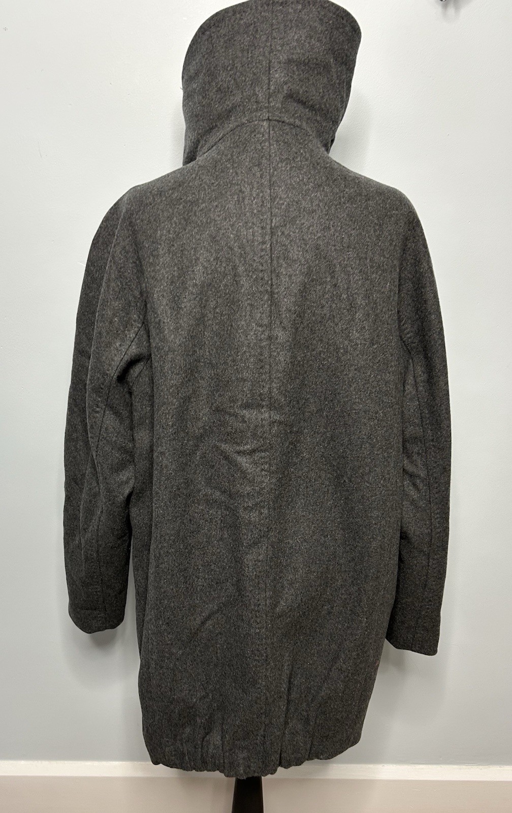 DSQUARED2 Collared Button Overcoat Pockets Gray L… - image 7