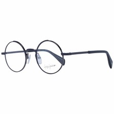 Yohji Yamamoto YY3007 613 Blue Unisex Panto Optical Glasses Full-Rim 47mm