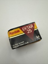 Kodak Ektar 25 35mm color print film 135-36 24 exposures 90s Expired Rare