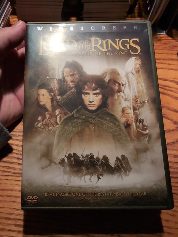 Complete 3 DVD Set Of Lord Of The Rings Widescreen Edition..No Box