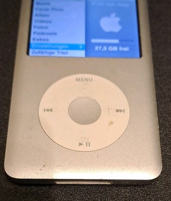 Apple iPod classic 7. Generation 7g Silber (80GB) A1238 