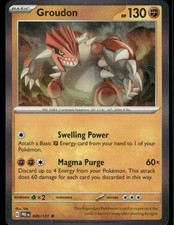 Carta collezionabile Groudon 049/131 Holo Evoluzioni Prismatiche Pokemon TCG