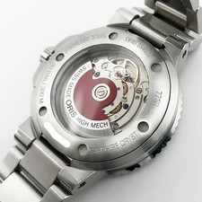 ORIS quis 01 733 7732 4157 Men's Green Dial Ceramic Bezel Stainless Steel Watch 3