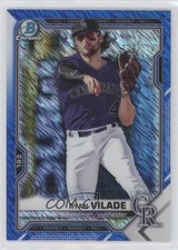 2021 Bowman Chrome Prospects Blue Shimmer Refractor 29/150 Ryan Vilade 0c3e