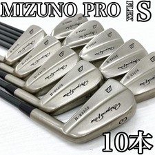 USED Mizuno Pro Super-11 Forged Irons 3-PW,AW,SW (10pcs) Graphite Flex-S 402g RH