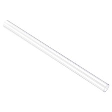 PC Rigid Round Clear Tubing 20mm ID x 21mm OD x 305mm Plastic Tube