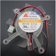 1pcs Ventola Y.S.TECH YD127015LS-N per ASUS 8600GT 9500GT 9600GT 2pin