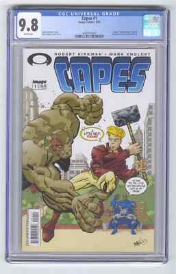 Capes #1 CGC 9.8 Image Comics 2003 1st Walking Dead Preview