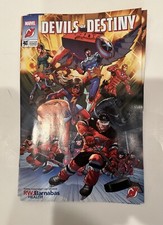 2023 New Jersey Devils Of Destiny Avengers Comic Book SGA Marvel NJ NHL Hockey