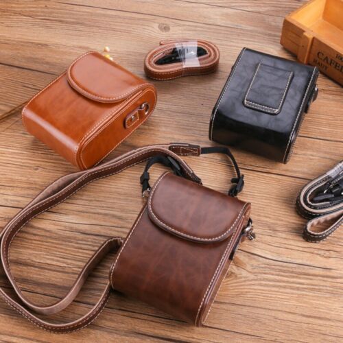 PU Leather Camera Case Bag Cover Protect Fit For Canon G7X3 Sony RX100 Ricoh GR3 - Picture 1 of 25