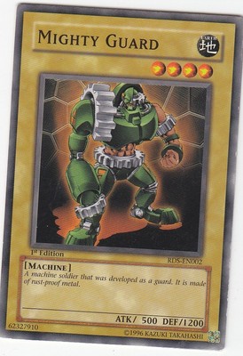 YU-GI-OH Mighty Guard Common englisch RDS-EN002 Mächtige Wache