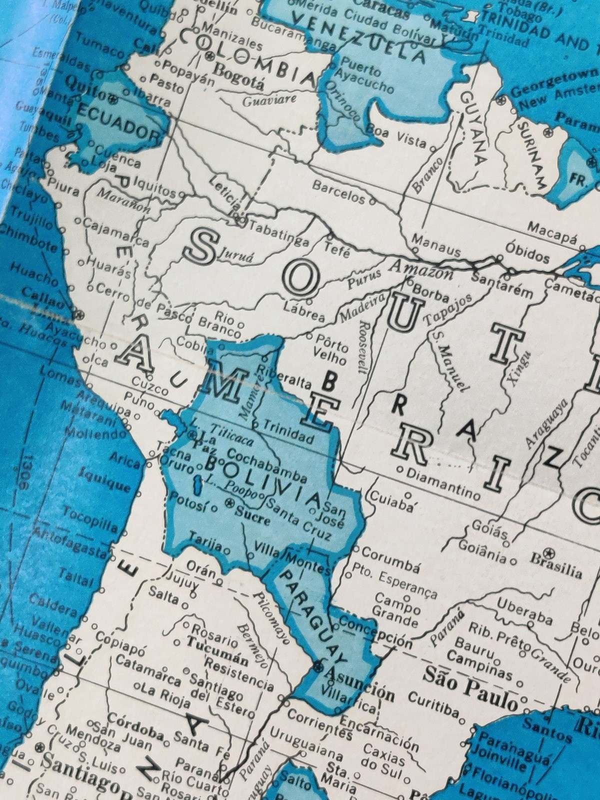 Vtg 1970 Associated Press Background News Map Vietnam War Apollo Moon Missions