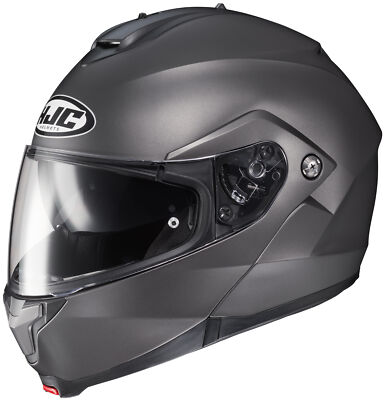 HJC C91 Modular Motorcycle Helmet Semi Flat Titanium Large