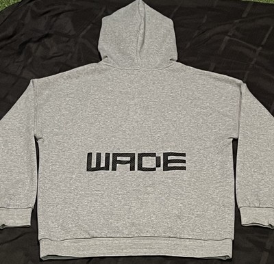 NEW Dwayne Wade Gray Hoodie #3 D Wade Pullover Sweatshirt Men s 3XL HIGH QUALITY