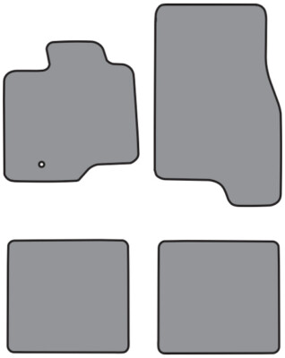 Mats Compatible w/ 2003-2006 Ford Expedition Floor Mat 4pc Cutpile - Pick Color