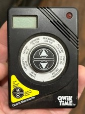 Qwik Time 1XS006P - Quartz Metronome With LCD Display Kick Stand battery op