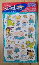 Nickelodeon Rugrats Stickers Sealed American Greetings Vtg 1998 2 sheets