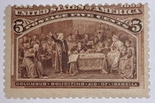 Travelstamps:1892 US Stamps Scott #234 Soliciting Aid ,mint , orig gum,see scans