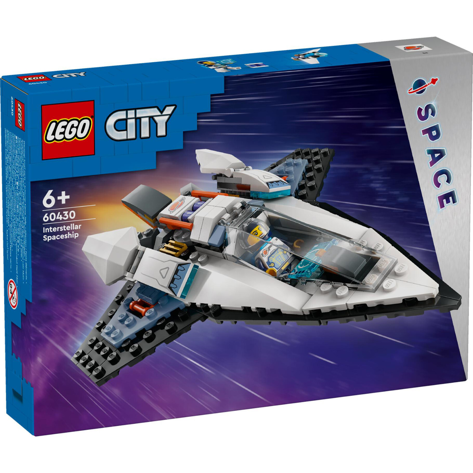Набор LEGO City 60430 Космический челнок Межзвездный космический корабль