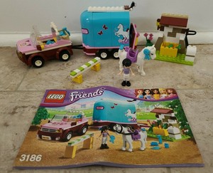 lego friends emma's horse trailer