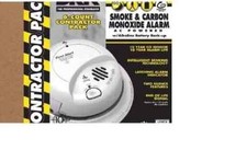 SMICO100-AC 6pk First Alert Combination Carbon Monoxide  Smoke Alarm AC Power