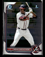 2022 Bowman #BCP-121 Mahki Backstrom Chrome Prospects