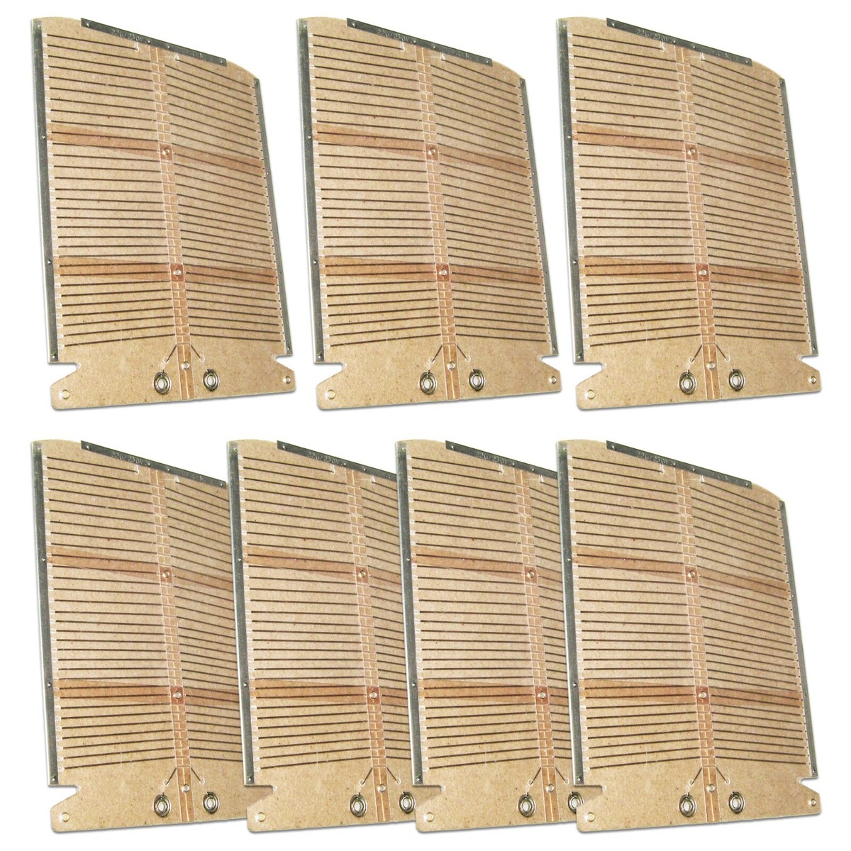 SET OF NEW STYLE HEATING ELEMENTS FOR DUALIT SLICE SIX SLOT