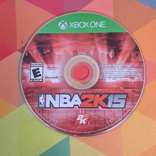NBA 2K15 (Microsoft Xbox One) DISC ONLY - Tested & Working - CLEAN DISC!